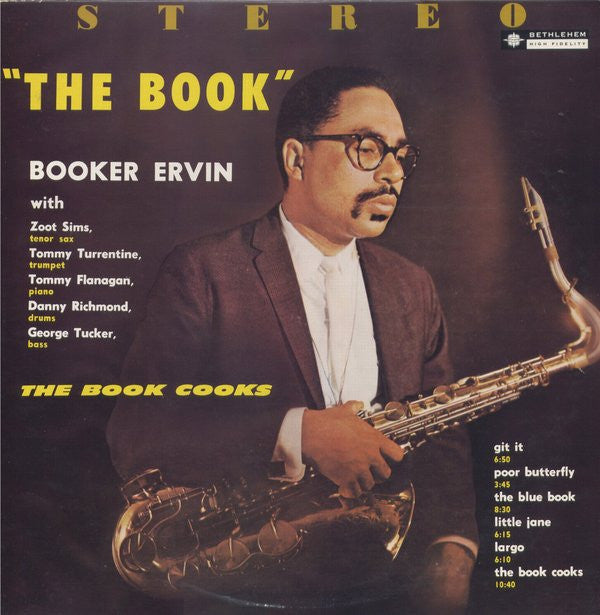 Booker Ervin - The Book Cooks (LP, Album, RE)