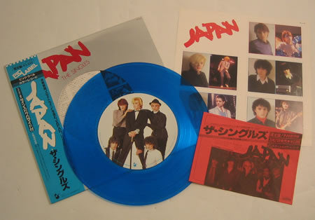 Japan - The Singles = ザ・シングルス (12"", MiniAlbum, Comp, Ltd, Promo, Blu)