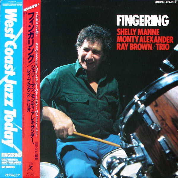 Shelly Manne / Monty Alexander / Ray Brown - Fingering (LP, Album)