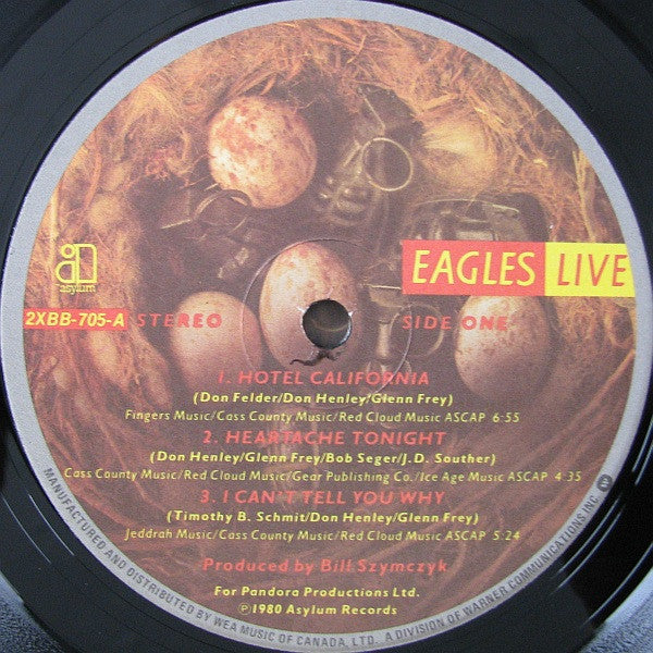 Eagles - Eagles Live (2xLP, Album, Gat)