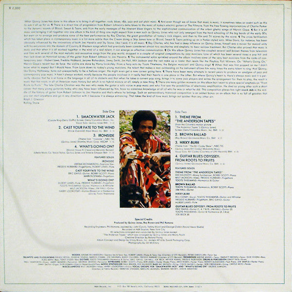 Quincy Jones - Smackwater Jack (LP, Album)