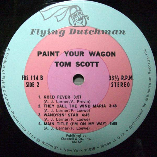 Tom Scott Quartet - Paint Your Wagon (LP, Album)