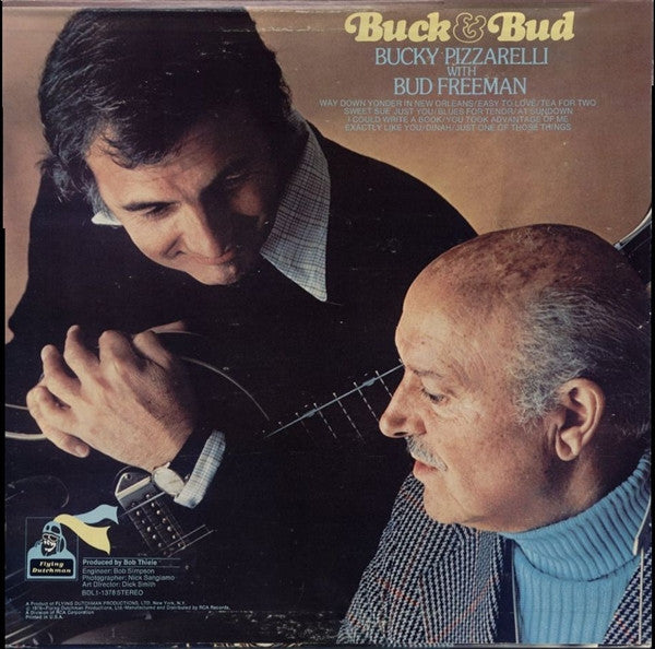 Bucky Pizzarelli With Bud Freeman - Buck & Bud (LP, Album)