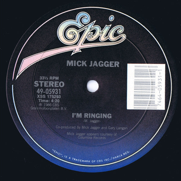 Mick Jagger - Ruthless People (12"")