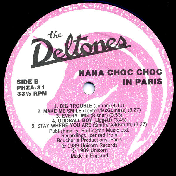 The Deltones - Nana Choc Choc In Paris (LP, Album)