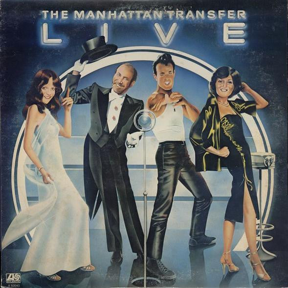 The Manhattan Transfer - Live (LP, Album)