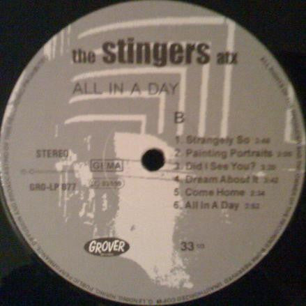 The Stingers ATX - All In A Day (LP, Album)