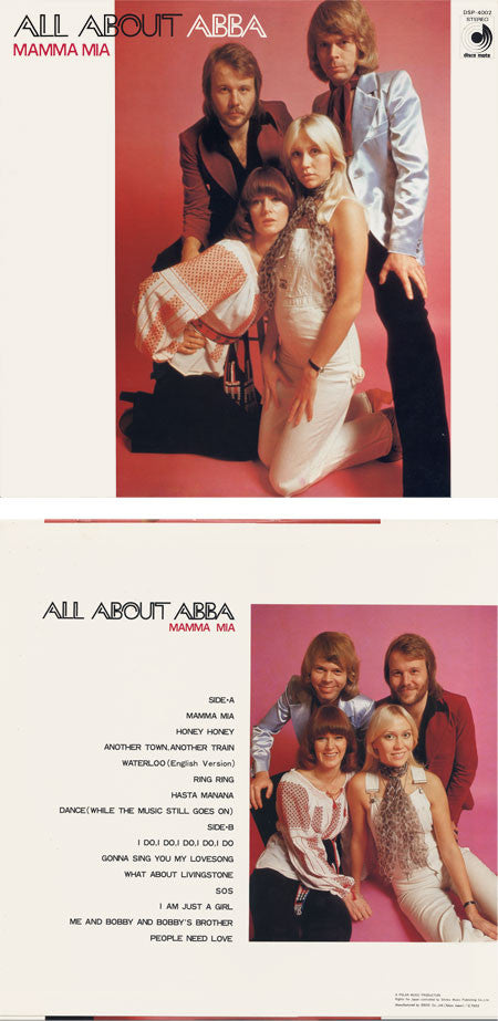 ABBA - All About ABBA / Mamma Mia (LP, Comp)
