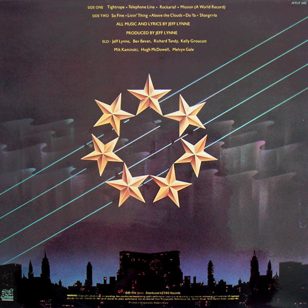 Electric Light Orchestra - A New World Record (LP, Album, RE)