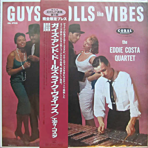 The Eddie Costa Quartet - Guys And Dolls Like Vibes (LP, Ltd, RE)