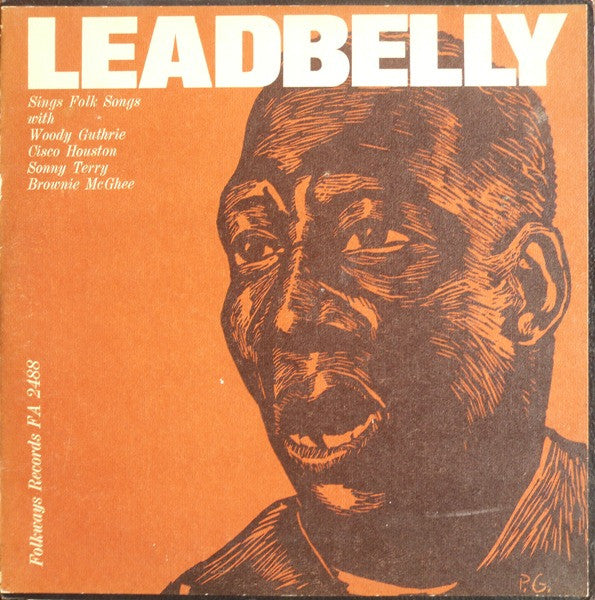 Leadbelly - Leadbelly Sings Folk Songs (LP, Album)