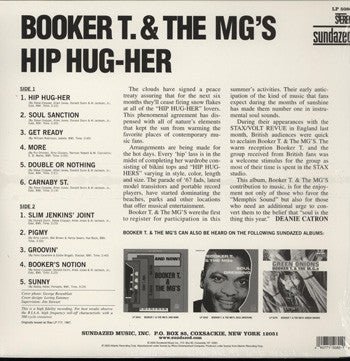 Booker T. & The MG's* - Hip Hug-Her (LP, Album, RE, 180)