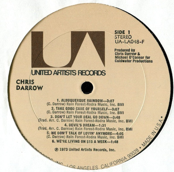 Chris Darrow - Chris Darrow (LP, Album)