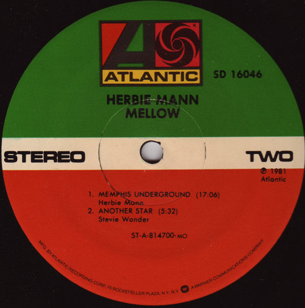 Herbie Mann - Mellow (LP, Album)