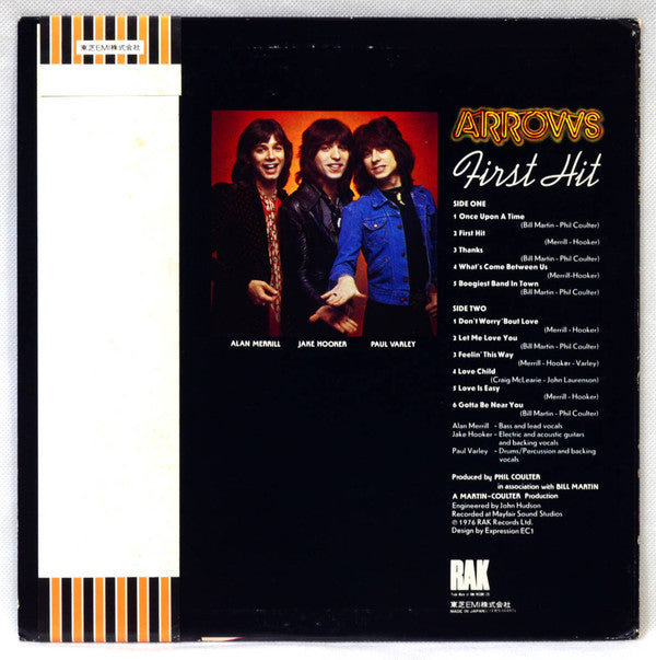 Arrows (2) - First Hit (LP, Album)