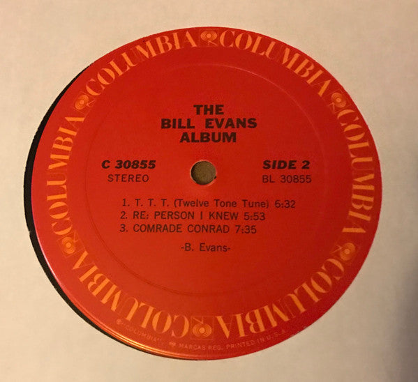 Bill Evans - The Bill Evans Album (LP, Album)