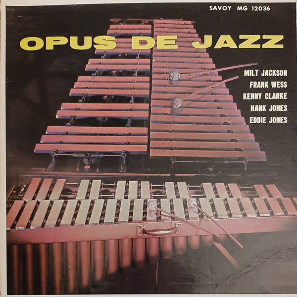 Milt Jackson - Opus De Jazz(LP, Album, Mono, RE)