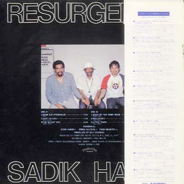Sadik Hakim - Resurgence (LP, Album, RE)