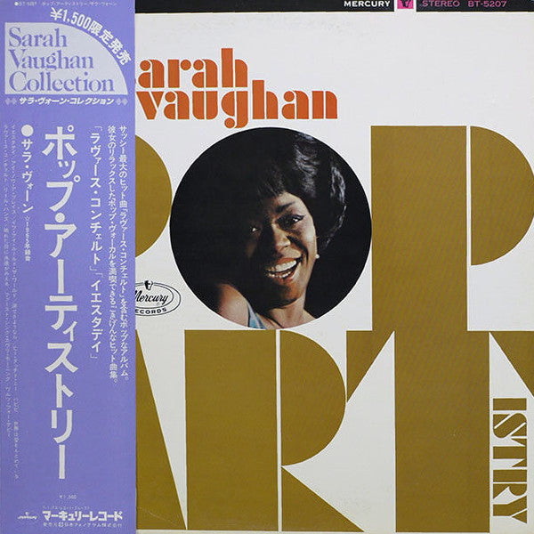 Sarah Vaughan - Pop Artistry (LP, Album, Ltd, RE, OBI)