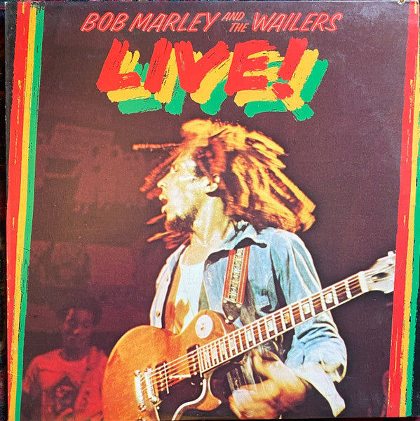 Bob Marley & The Wailers - Live! (LP, Album, San)