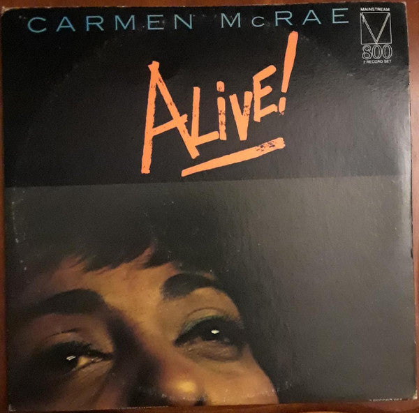 Carmen McRae - Alive! (2xLP, Comp)