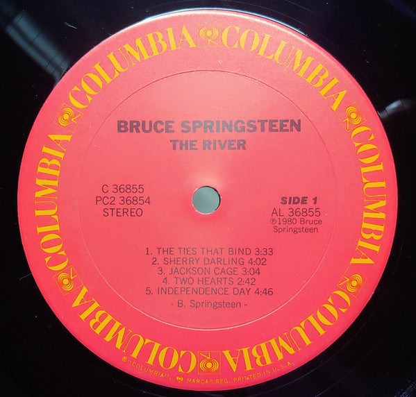 Bruce Springsteen - The River (2xLP, Album, RP, Car)