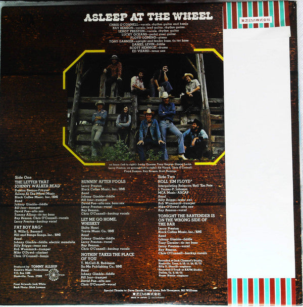 Asleep At The Wheel - Texas Gold (LP, Album, Promo)