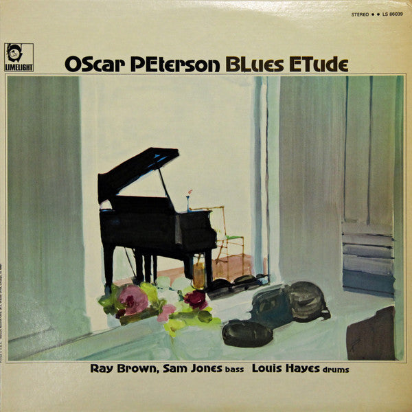 Oscar Peterson - Blues Etude (LP, Album, RP, PR-)