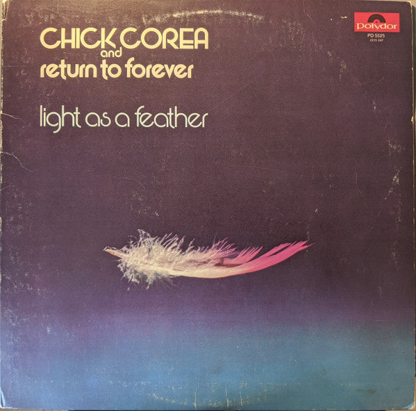Chick Corea, Return To Forever - Light As A Feather (LP, Album)