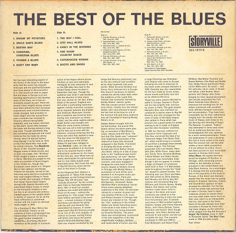 Various - The Best Of The Blues (LP, Comp)