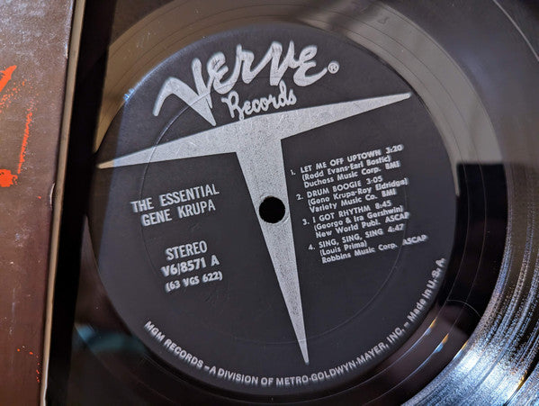 Gene Krupa - The Essential Gene Krupa (LP, Comp)