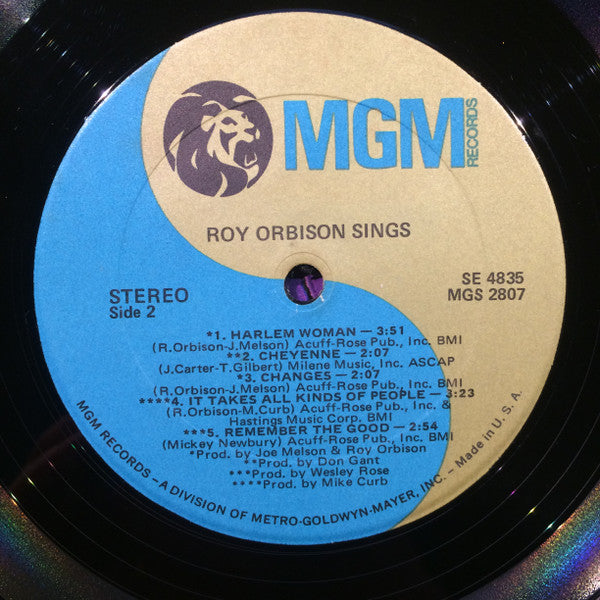 Roy Orbison - Sings (LP, Album)