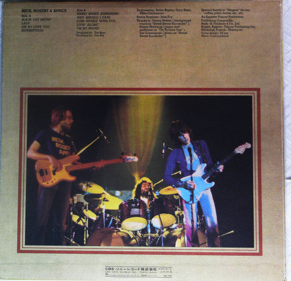 Beck, Bogert & Appice - Beck, Bogert & Appice (LP)