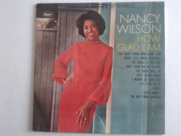 Nancy Wilson - How Glad I Am (LP, Album, Red)