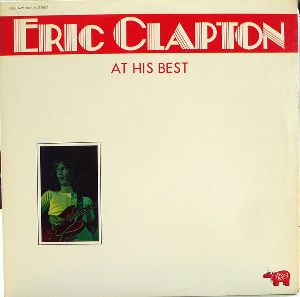 Eric Clapton - At His Best (2xLP, Comp)