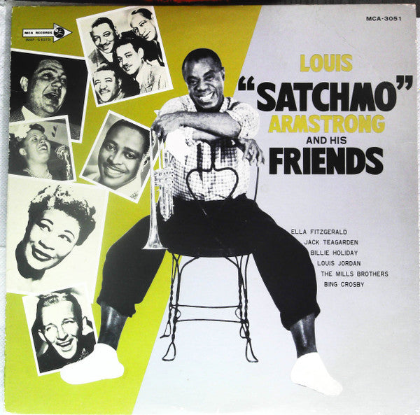 Louis Armstrong - Louis ""Satchmo"" Armstrong And His Friends(LP, C...