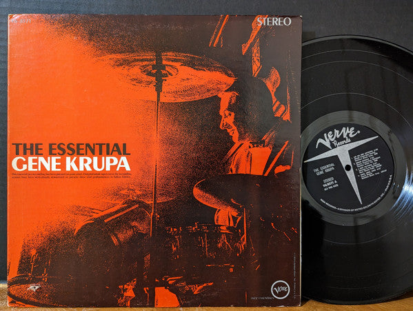 Gene Krupa - The Essential Gene Krupa (LP, Comp)