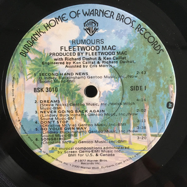 Fleetwood Mac - Rumours (LP, Album, Tex)