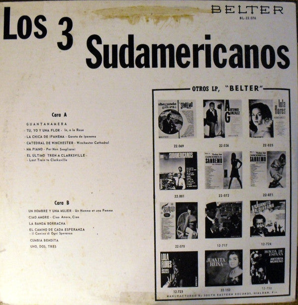 Los 3 Sudamericanos - Los 3 Sudamericanos (LP, Album)