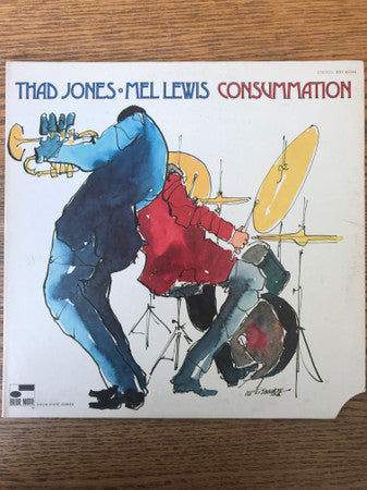 Thad Jones • Mel Lewis* - Consummation (LP, Album, RE, Gat)