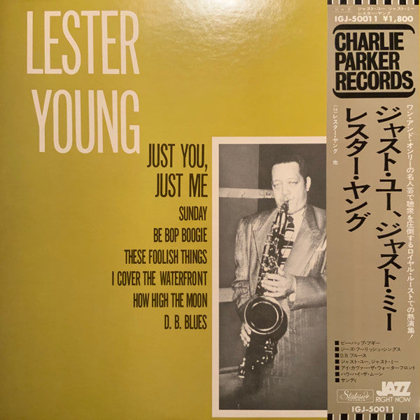 Lester Young - Just You, Just Me (LP, Album, Mono, RE)