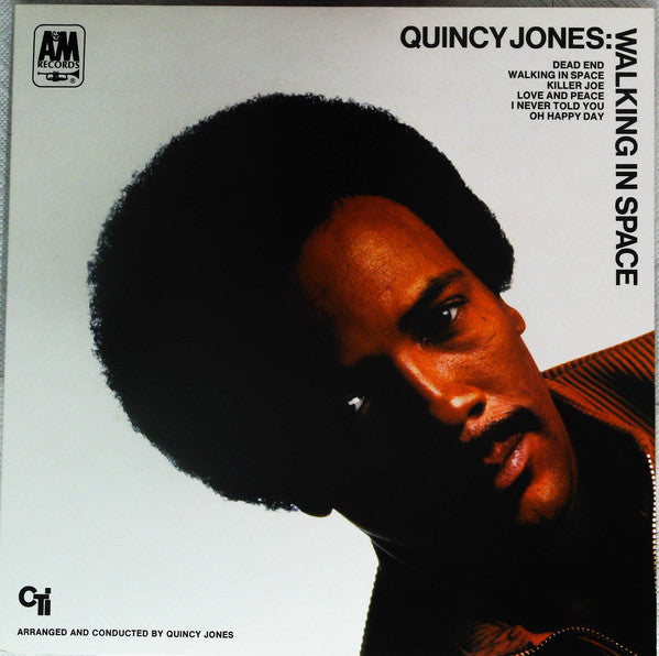 Quincy Jones - Walking In Space (LP, Album, RE, Gat)