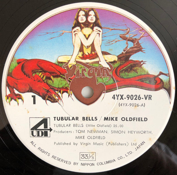 Mike Oldfield - Tubular Bells (LP, Album, Quad)