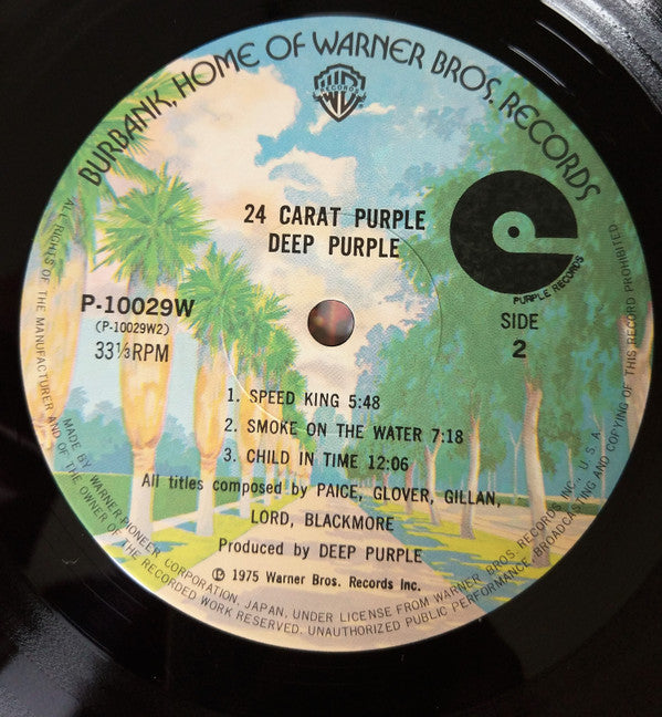 Deep Purple - 24 Carat Purple (LP, Comp)