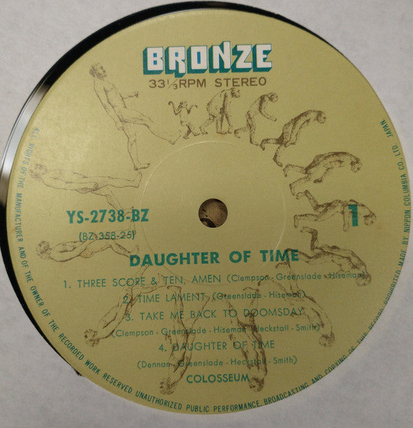 Colosseum - Daughter Of Time (LP, Album, Gat)