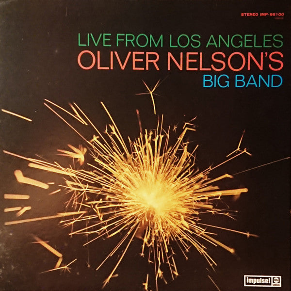 Oliver Nelson's Big Band - Live From Los Angeles (LP, Album, RE, Gat)
