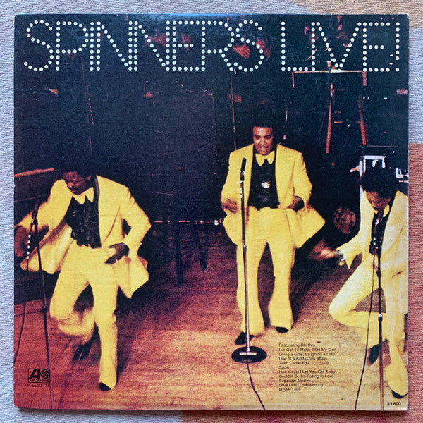 Spinners - Spinners Live! (2xLP, Album)