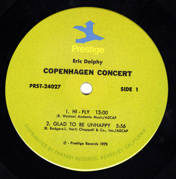 Eric Dolphy - Copenhagen Concert (2xLP, Comp, RM)