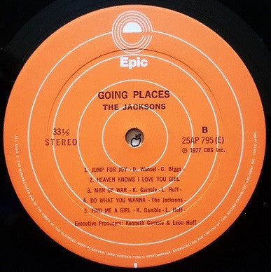 The Jacksons - Goin' Places (LP, Album, Promo)