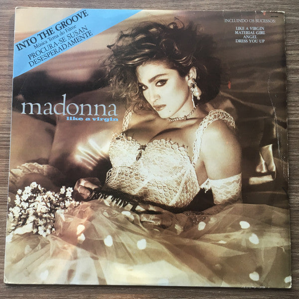 Madonna - Like A Virgin (LP, Album, RE)